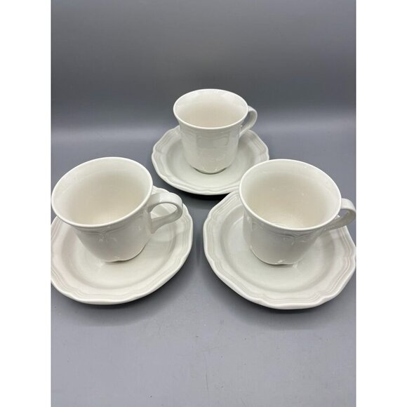 Mikasa‎ French Countryside  Cups Saucers Set Of 3 F9000 - Picture 1 of 6